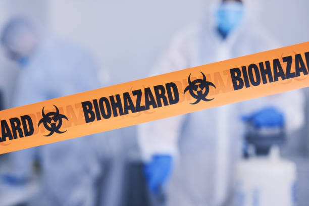 Professional Biohazard technician working in Hampton, NE
